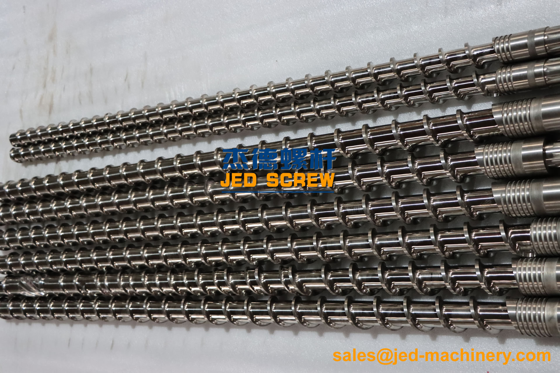 低煙無(wú)鹵電線電纜擠出機(jī)螺桿機(jī)筒-舟山市杰德機(jī)械有限公司，擠出機(jī)螺桿，注塑機(jī)螺桿，舟山螺桿，螺桿廠